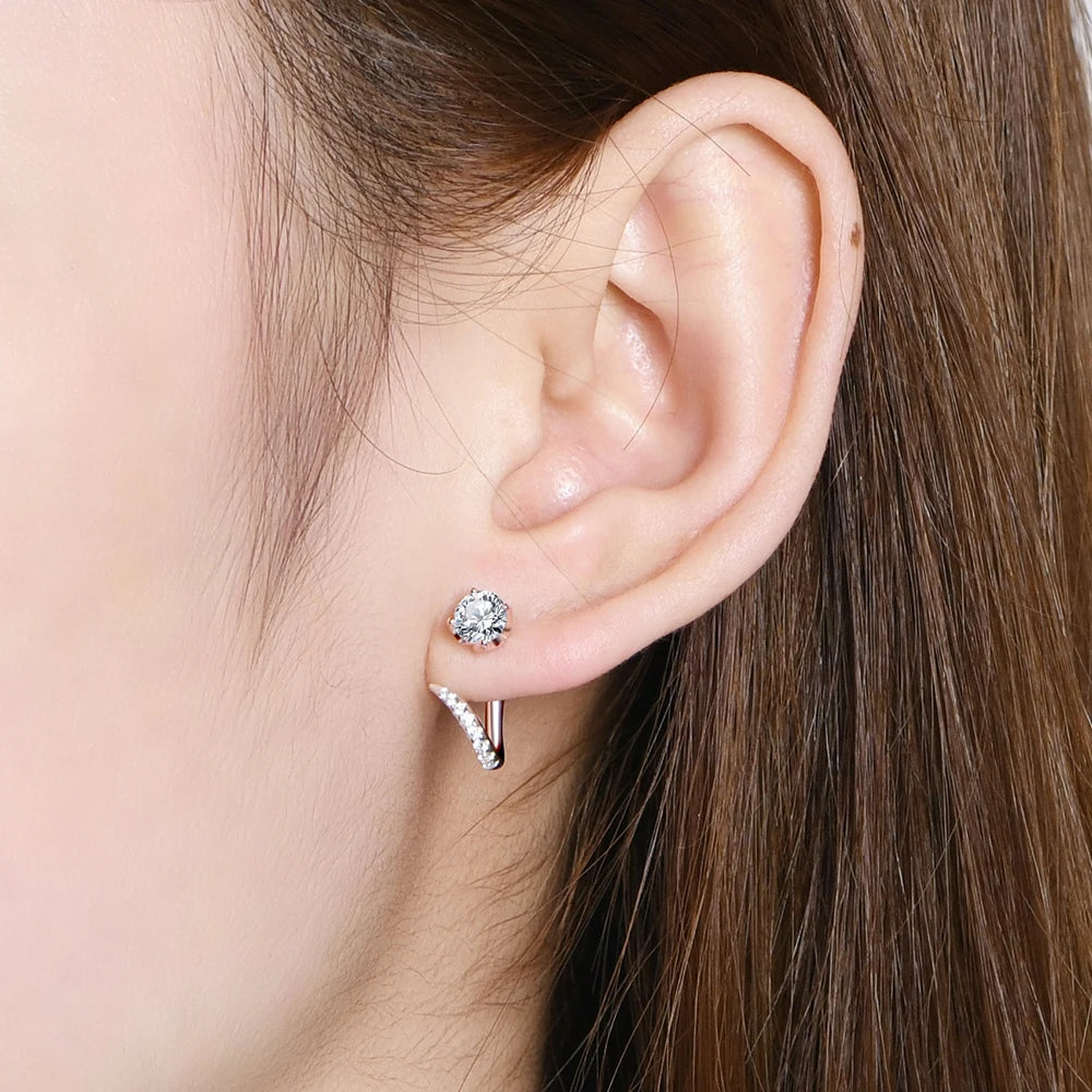 Moissanite Earings