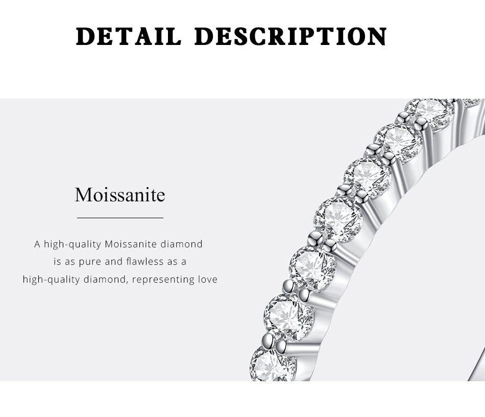 0.9Ct Moissanite Choker Necklace 925 Sterling Silver Women Brilliant Lab Diamond Smile Bar Pendant Wedding Party Jewelry
