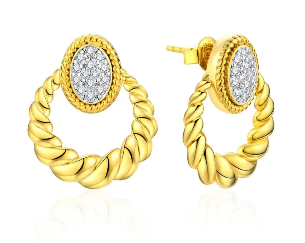 Luxury Moissanite Stud Earrings for Women Passed the Diamond Tester Wedding Engagement Party Gift