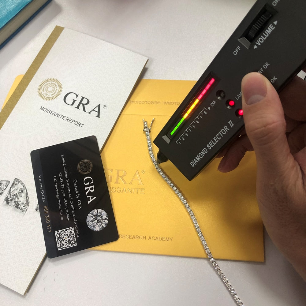 925 Moissanite Tennis Bracelet