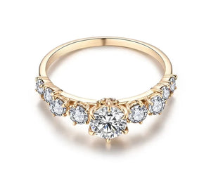 Moissanite Ring