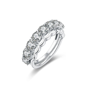 Moissanite Ring
