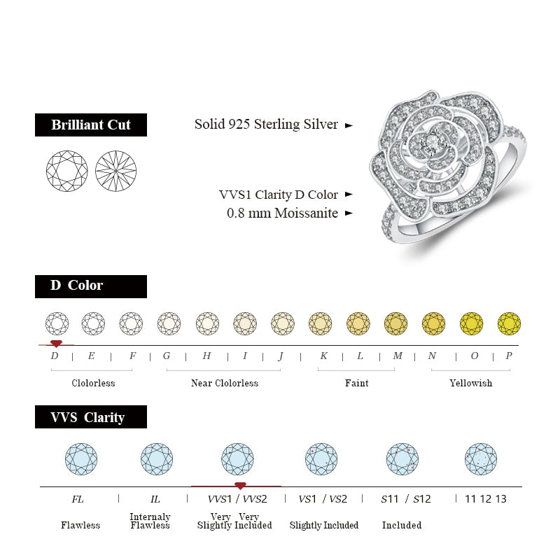 Diamond Clarity Chart Vvs Clarity Moissanite Clarity Cost Of A One