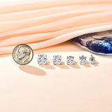 Moissanite Diamond Stud Earrings