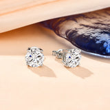 Moissanite Diamond Stud Earrings