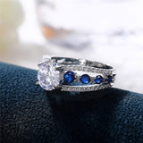 Luxury Round CZ Novel Ring