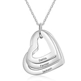 Engraved Family Name Necklace