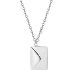 Love Letter Necklace Silver