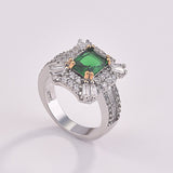 Princess Emerald Stone Ring