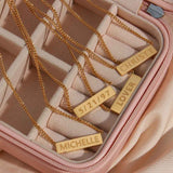 18K Gold Plated Personalized Necklace