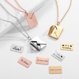 Customized Love Letter Necklaces