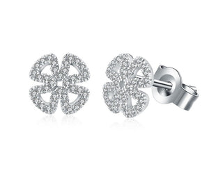 New Women Moissanite Gemstone Stud Earrings For Women Solid 925 Sterling Silver D Color Solitaire Fine Jewelry For Gift