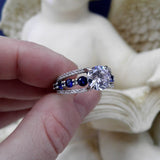 Luxury Round CZ Novel Ring - 5